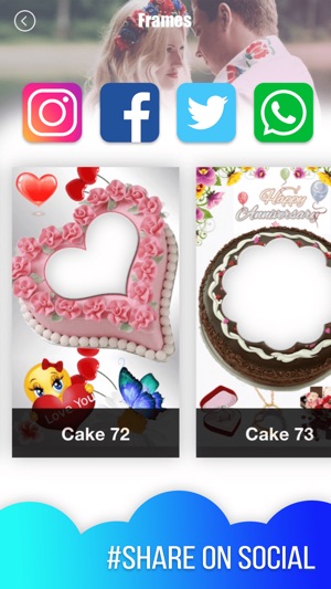 Anniversary Cake Photo Frame(圖6)-速報App