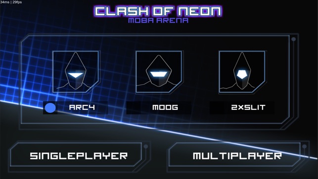 Clash of Neon : MOBA Arena(圖4)-速報App