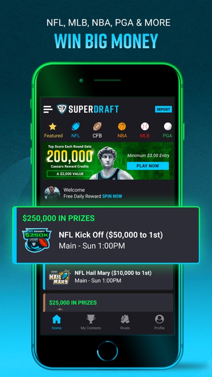 SuperDraft Fantasy Sports App screenshot-3