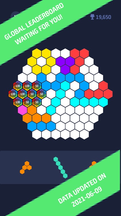 block puzzle: idle hexagon screenshot-3