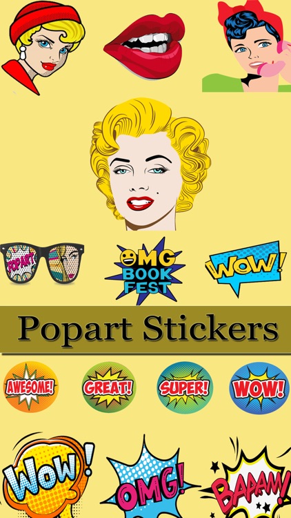 Pop Art Stickers!