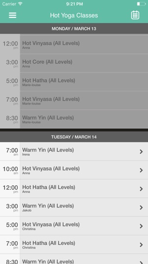 Hot Yoga Copenhagen(圖3)-速報App