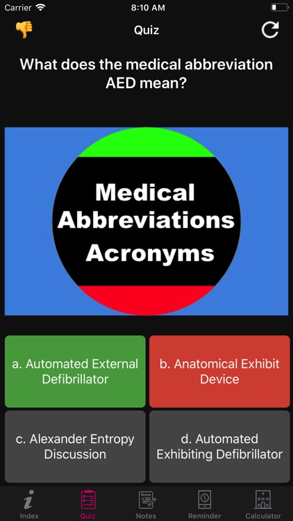 Medical Abbreviations Acronyms screenshot-7