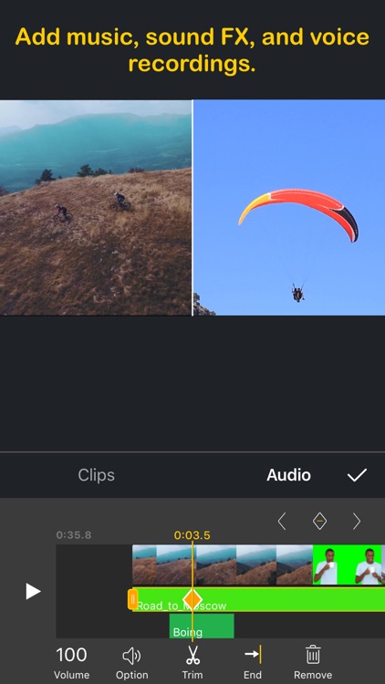 Perfect Video Editor, Collage
