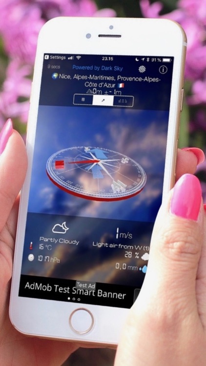 Wind & Weather with 3D compass screenshot-0