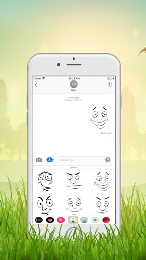 Funny Face Emotion Stickers(圖1)-速報App