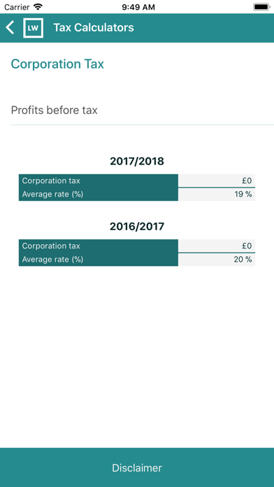 Langham Walsh Tax App screenshot 4
