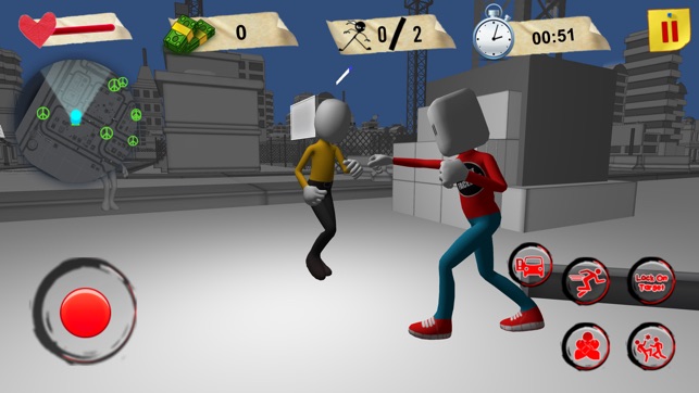 Stickman Hero Vs Gangsters(圖2)-速報App