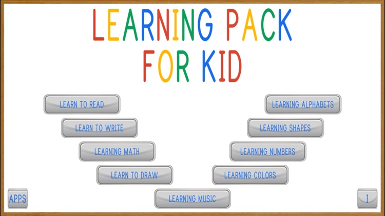 Learning Pack for Kid screenshot-0