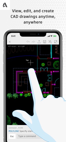 AutoCAD app screenshot