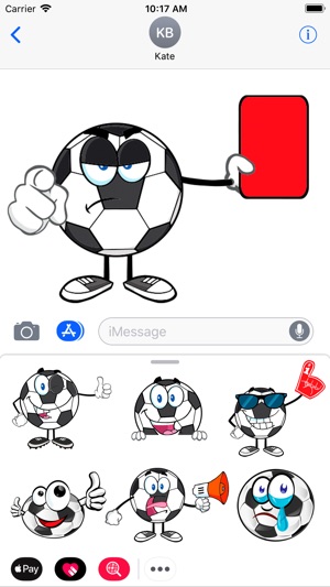 Soccer Football Emoji Stickers(圖1)-速報App