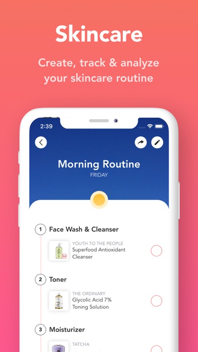 Charm: Skincare Routine 360° screenshot 2