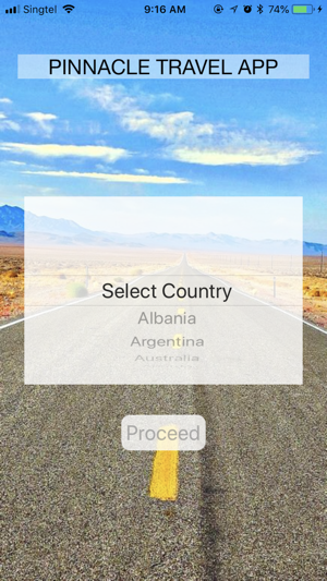 Pinnacle Travel App