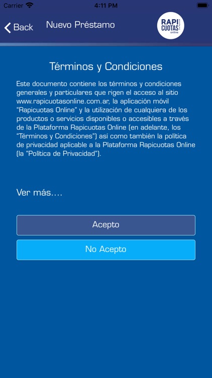 Rapicuotas Online screenshot-5