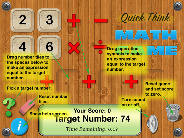 Quick Think Math Game(圖3)-速報App