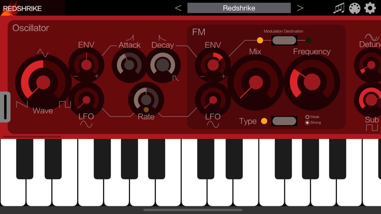 Redshrike - AUv3 Plugin Synth screenshot-1