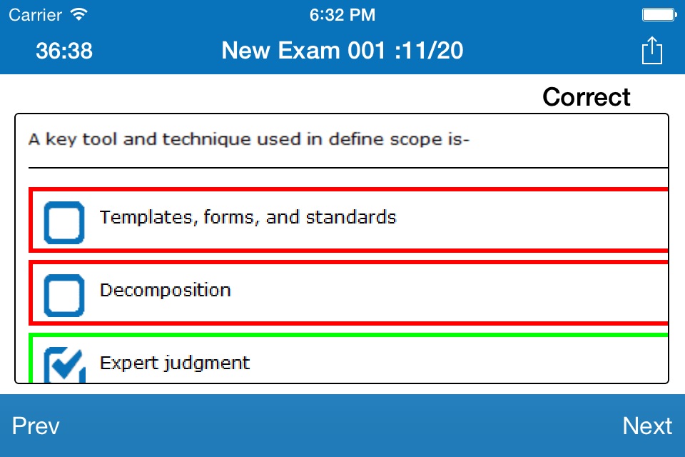 PMP Exam Online Lite screenshot 4