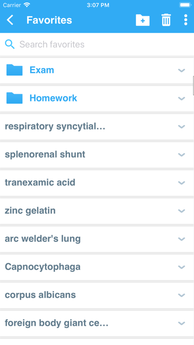 Dorland’s Medical Dictionary Screenshots