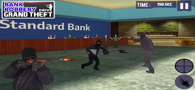 Bank Robbery 3D Police Escape, game for IOS