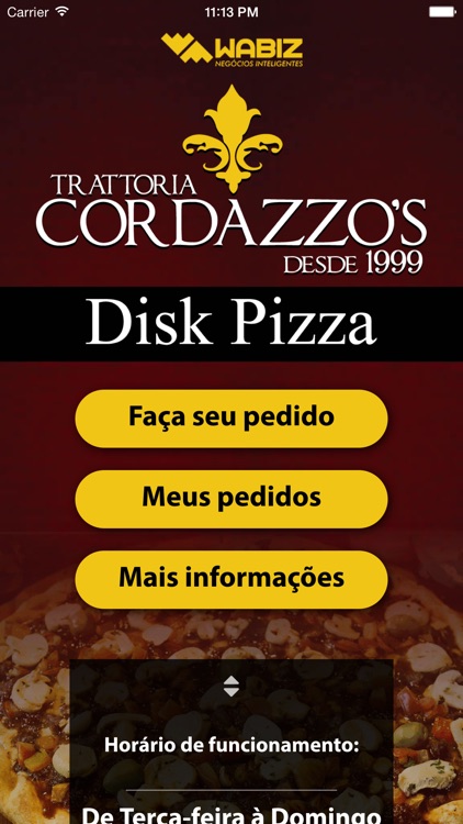 Disk Pizza Cordazzo's