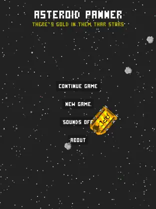 Asteroid Panner, game for IOS