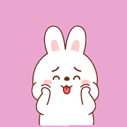 Baby Bunny Animated Sticker