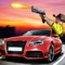 'Drive by Shooting' is a form of hit-and-run tactic 3d shooting game, a personal attack carried out by an individual from a moving vehicle, often without use of headlights to avoid being noticed
