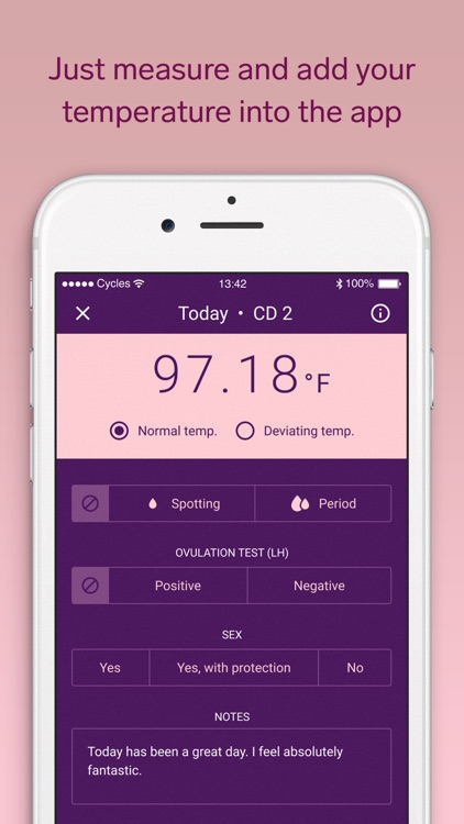 Natural Cycles, Fertility app screenshot-3