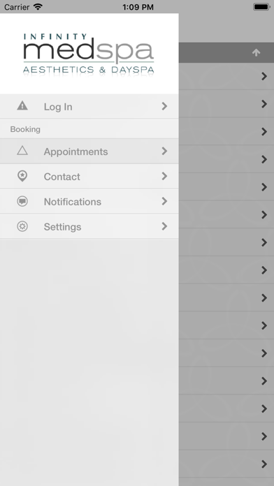 Infinity MedSpa screenshot 2
