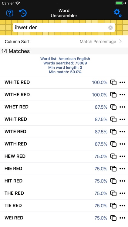 Word Unscrambler