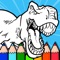 Hello my little friend, have fun with Dinosaurs in this fantastic Coloring Book App designed especially for you