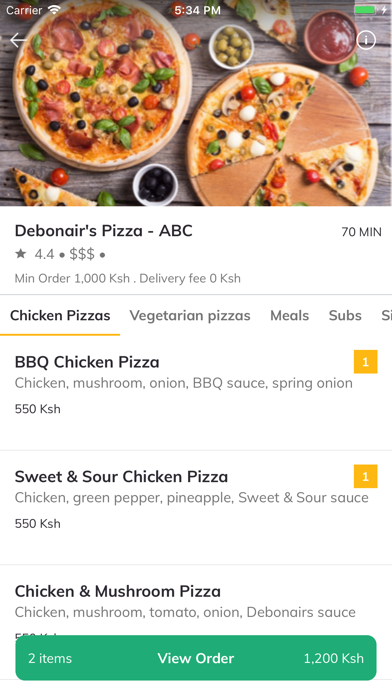 Debonairs Pizza Delivery screenshot 3