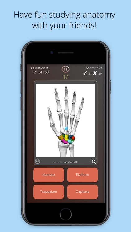 Anatomist – Anatomy Quiz Game screenshot-3