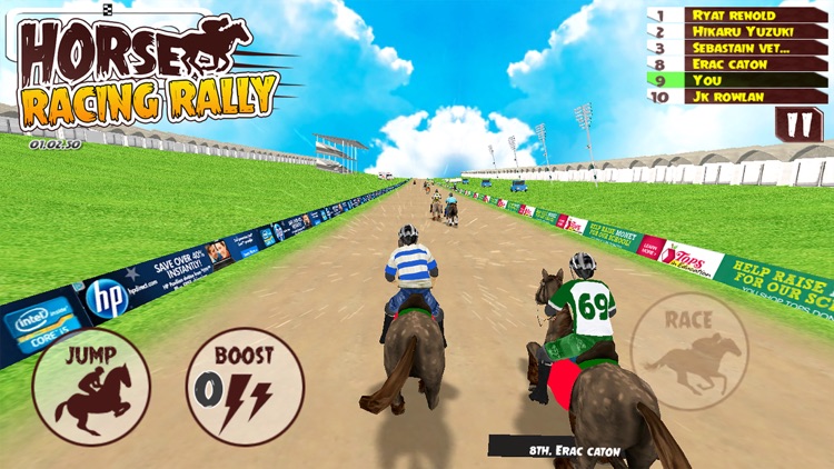 Horse Riding Racing Rally