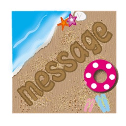 Messages On The Sand Sticker