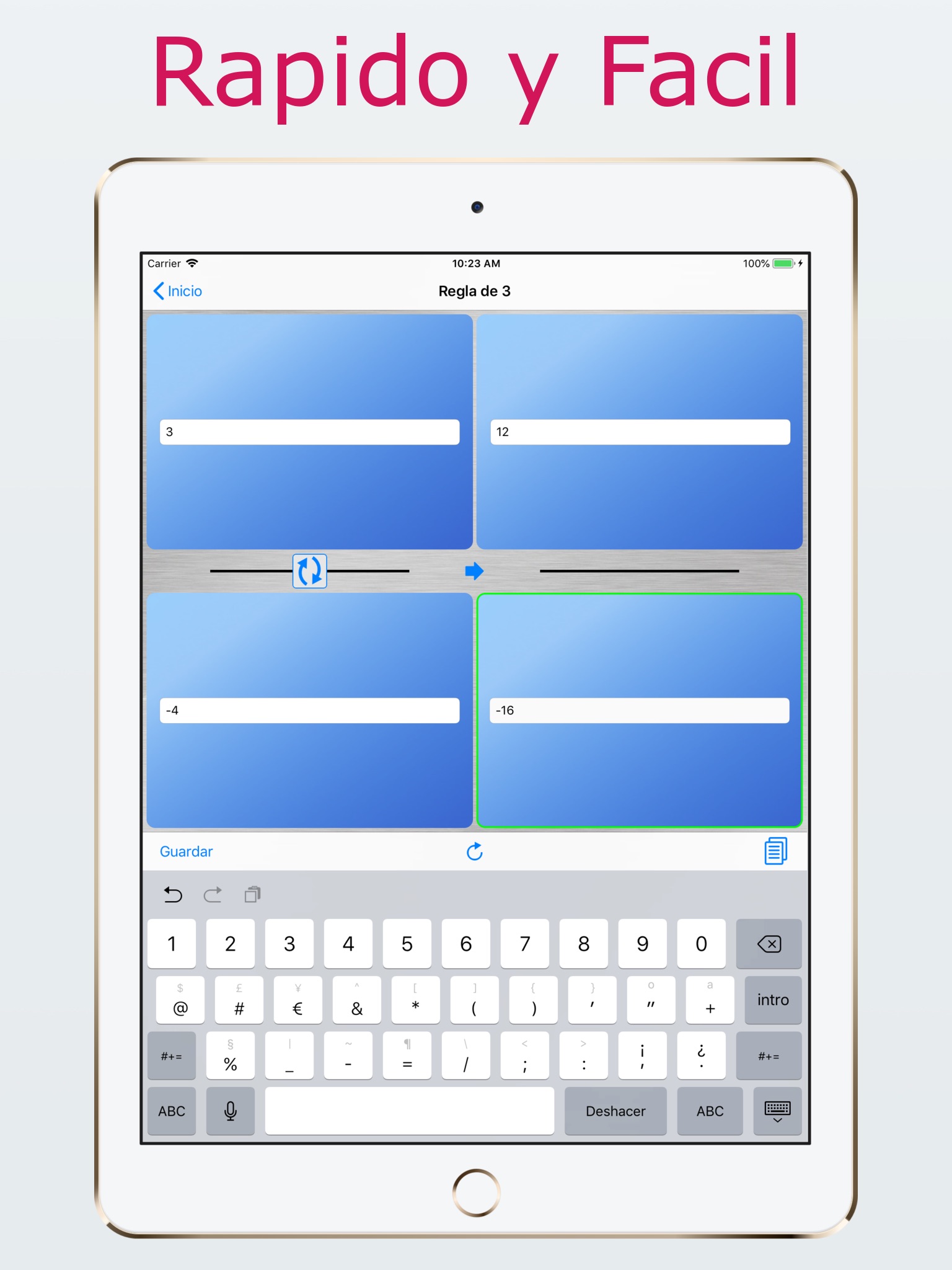 Rule of 3- CrossMultiplication screenshot 2