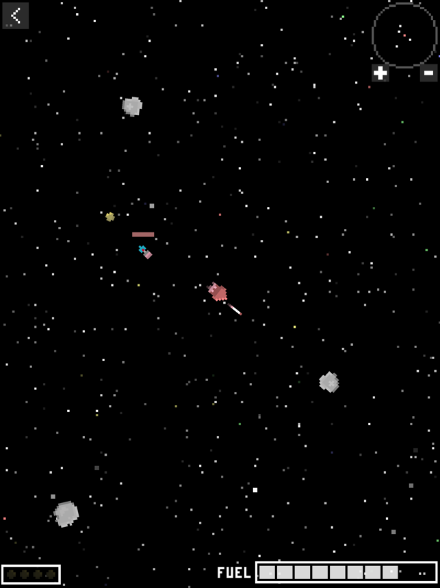 Asteroid Panner, game for IOS