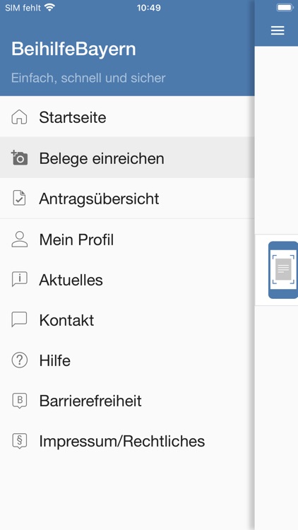 Beihilfe Freistaat Bayern screenshot-3