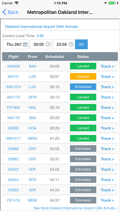 World Airports Schedule screenshot 3