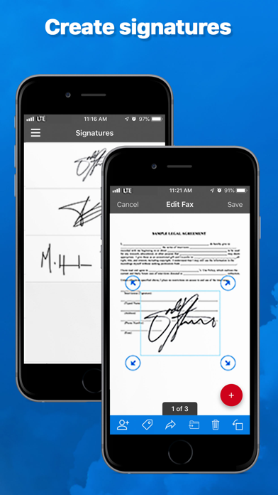 eFax App–Send Fax from iPhone Screenshot