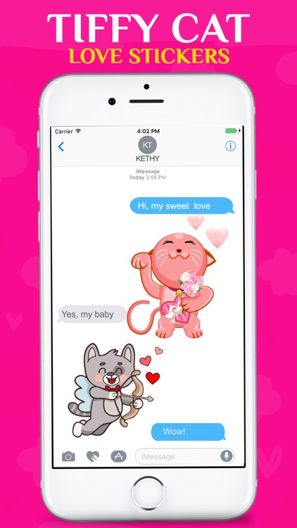 Tiffy Cat Stickers screenshot-3