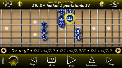 Guitar Modal Pentatonic Scales Screenshot 5