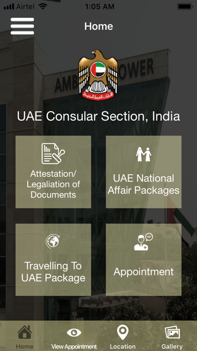 UAE Consular Sections India screenshot 2