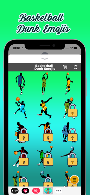 Basketball Dunk Emojis(圖1)-速報App