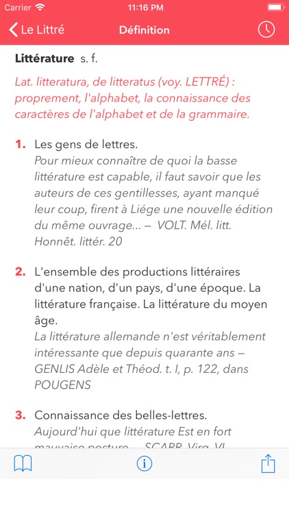 French Dictionary Le Littré