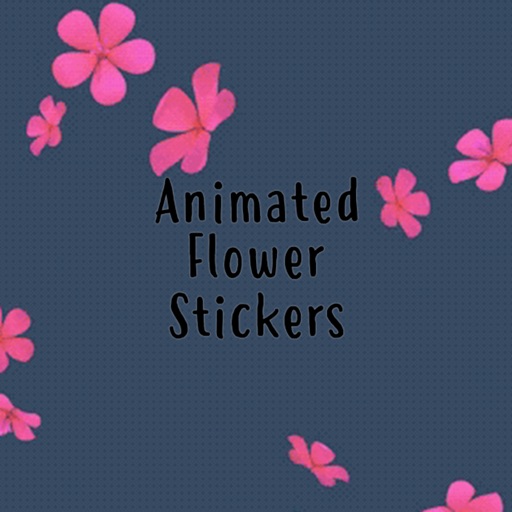 Animated Flower Pack Stickers iOS App