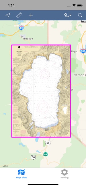 Lake Tahoe – Boating Maps(圖1)-速報App