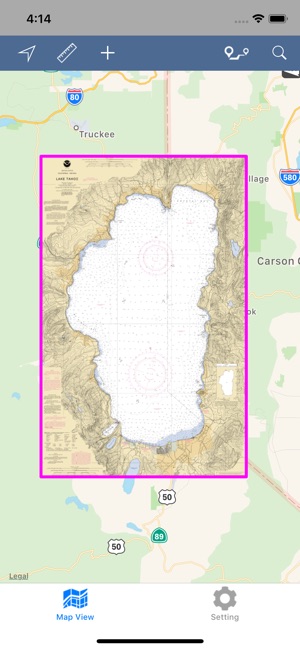 Lake Tahoe – Boating Maps