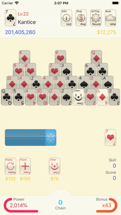 TRIPEAKS SOLITAIRE CARDS 2.1.1 IOS CASINO TRIPEAKS SOLITAIRE CARDS 2.1.1 IOS