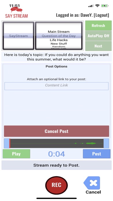 SayStream screenshot 3